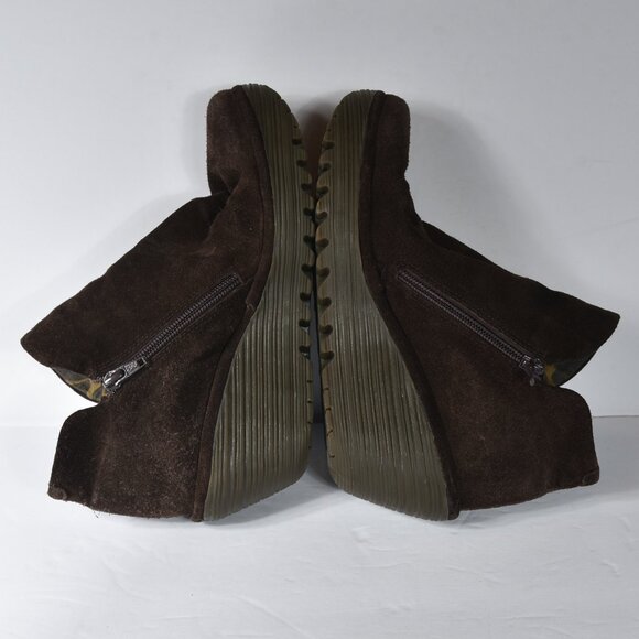 Fly London Yip Ankle Boot Wedges Suede size 38 - Picture 5 of 7